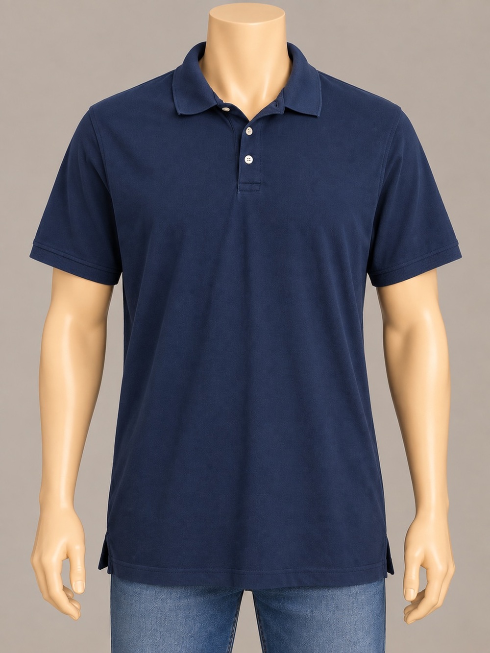 Foundry Supply Co. Men’s LT Navy Polo Big & Tall 60/40 Cotton Blend